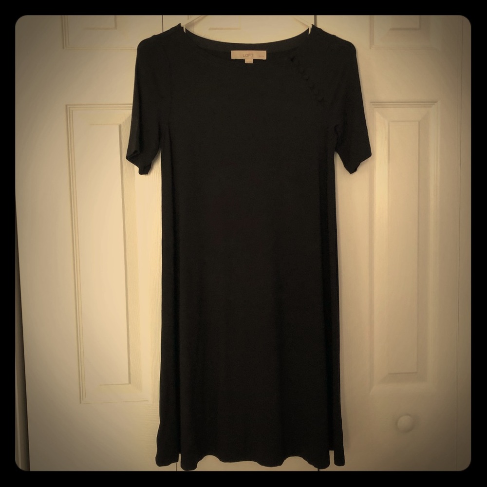 Black Dress From Loft
